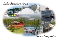 Sunapee Area, NH - Collage